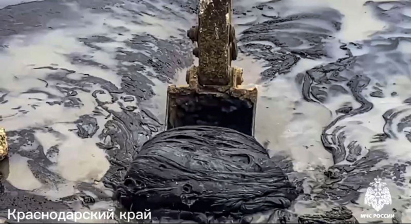 κριμαια πετρελαιοκηλίδα