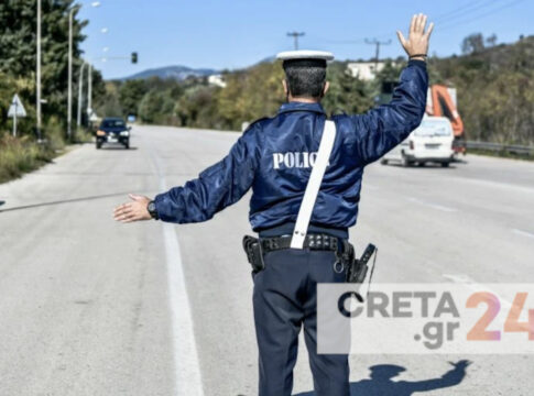 Κρήτη: Εκατοντάδες παραβάσεις του ΚΟΚ την περασμένη εβδομάδα – «Πιάστηκαν» 57 μεθυσμένοι οδηγοί