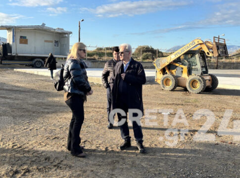 Με πολύ γρήγορους ρυθμούς συνεχίζονται οι εργασίες μετεγκατάστασης του ΕΝΕΕΓΥΛ και του ΕΕΕΕΚ στη Νέα Αλικαρνασσό