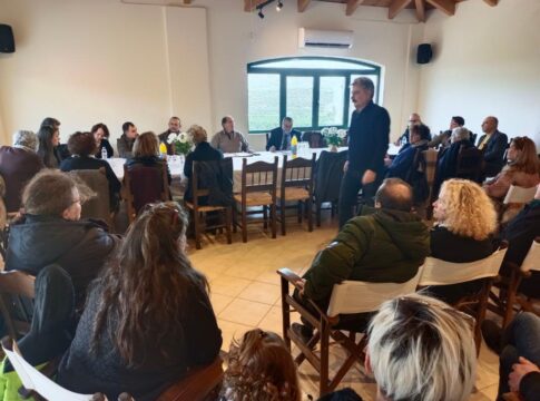 Με “πυξίδα” την ήπια ανάπτυξη μέσω του πολιτισμού έγινε η κοπή της πίτας του Πολιτιστικού συλλόγου “ΙΝΙ ΜΟΝΑΣΤΗΡΑΚΙ”