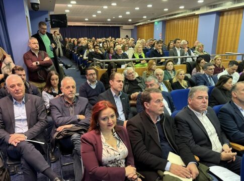 Ο Δήμαρχος Βιάννου Παύλος Μπαριτάκης στην Ημερίδα με θέμα τη «Διαχείριση αποβλήτων με άξονα τη διαλογή στην πηγή»