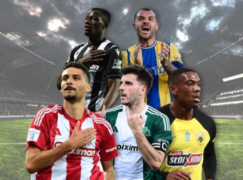 Πρώτος ο Ολυμπιακός στο +4 από Παναθηναϊκό, ΑΕΚ – Κλείνει την τετράδα ο ΠΑΟΚ – Δείτε τα 13 γκολ