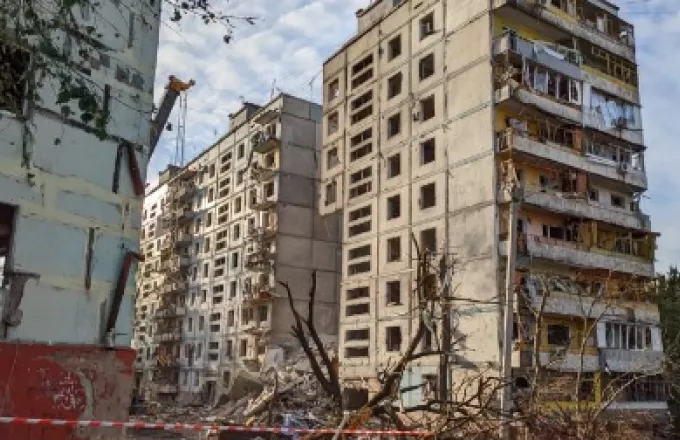 Ουκρανία: 1 νεκρός και 3 τραυματίες από ρωσική πυραυλική επίθεση στη Ζαπορίζια