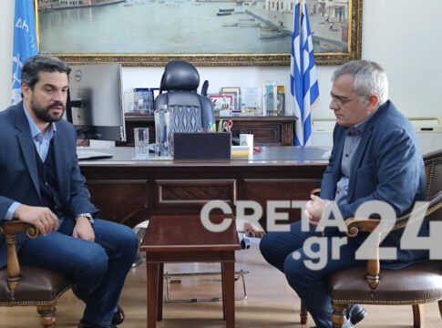 Στα Χανιά ο ευρωβουλευτής του ΚΚΕ Κ. Παπαδάκης