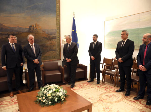 Στη συνάντηση με τον Πρόεδρο της Γενικής Συνέλευσης της Διακοινοβουλευτικής Συνέλευσης Ορθοδοξίας ο Χ. Μαμουλάκης