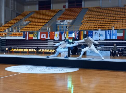 Στο Κλειστό Γυμναστήριο Νέας Αλικαρνασσού φιλοξενήθηκε με επιτυχία το Παγκόσμιο Κύπελλο Ξίφους