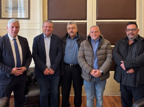 Στον Αντιπεριφερειάρχη Χανίων ο πρόεδρος της ΠΟΕΔΗΝ