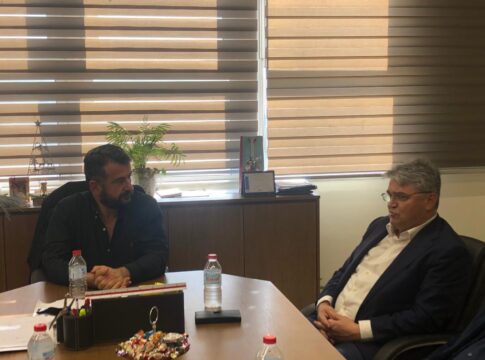 Στον Δήμο Γόρτυνας ο Πρόεδρος του κόμματος «Νίκη» Δημήτρης Νατσιός