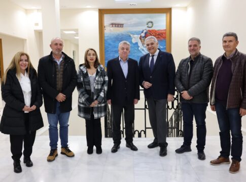 Στον Περιφερειάρχη Κρήτης η νέα Διοικητική Επιτροπή του Επιμελητηρίου Ηρακλείου