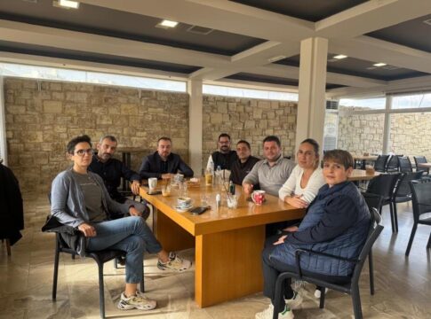 Συνάντηση Φραγκίσκου Παρασύρη με εργαζομένους ΔΕΠΑΝΑΛ