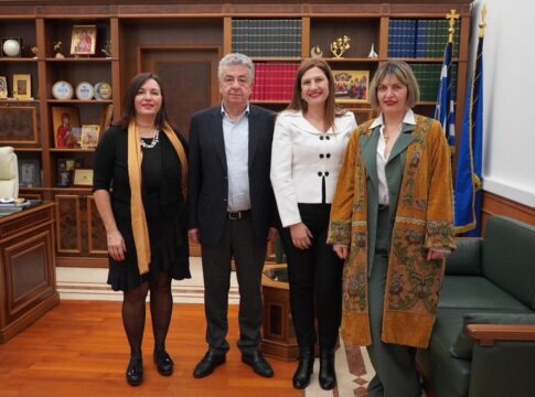 Συνάντηση Περιφερειάρχη Κρήτης με το Προεδρείο του Αναπτυξιακού Συλλόγου Γυναικών Επιχειρηματιών Κρήτης