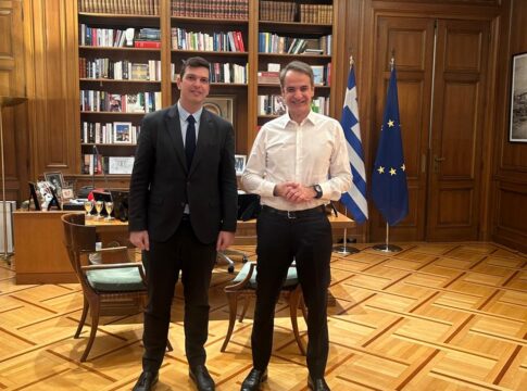 Συνάντηση του Αλέξανδρου Μαρκογιαννάκη με τον Πρωθυπουργό για θέματα των Χανίων