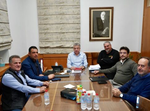 Συνάντηση του Περιφερειάρχη Κρήτης με το Διοικητικό Συμβούλιο του Εμπορικού Συλλόγου Ηρακλείου