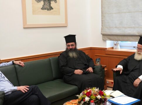 Συνάντηση του Περιφερειάρχη Κρήτης με τον Σεβασμιότατο Μητροπολίτη Ιεραπύτνης Σητείας