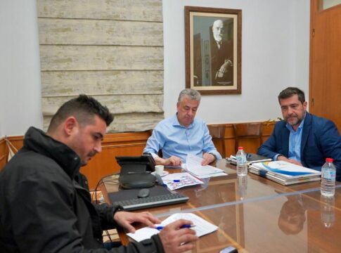Το έργο της αποκατάστασης ζημιών από την θεομηνία του 2022 Στο Δήμο Σητείας υπέγραψε ο Περιφερειάρχης Κρήτης