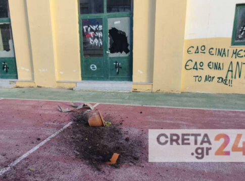 Βανδαλισμοί σε σχολείο στις Μεσαμπελιές