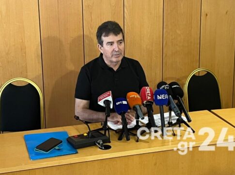 Ξανά στο Ηράκλειο ο Μιχάλης Χρυσοχοΐδης