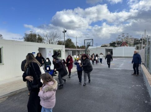 Άσκηση εκκένωσης στο 2ο Ειδικό Νηπιαγωγείο και το 1ο Ειδικό Δημοτικό Σχολείο Ηρακλείου, λόγω «τσουνάμι»