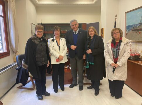 Δίκτυο Παρέμβασης Γυναικών Κρήτης: Εθιμοτυπική επίσκεψη στο Επιμελητήριο Ηρακλείου