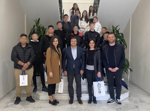 Εκπαιδευτική επίσκεψη του γυμνασίου Αγ. Βαρβάρας στην Περιφέρεια Κρήτης