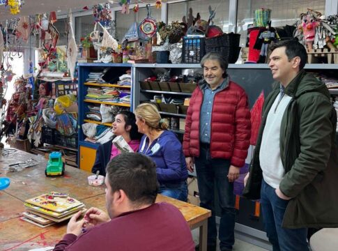 Επίσκεψη Μαρκογιαννάκη στο Εργαστήριο Ειδικής Επαγγελματικής Εκπαίδευσης Χανίων