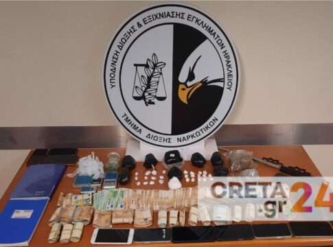 Ηράκλειο: Σε… δόσεις οι απολογίες των συλληφθέντων για το καρτέλ κοκαΐνης