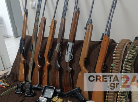 Κρήτη: Κατήγγειλε τον γιο της για ενδοοικογενειακή βία – Έκρυβε οπλοστάσιο στο σπίτι του