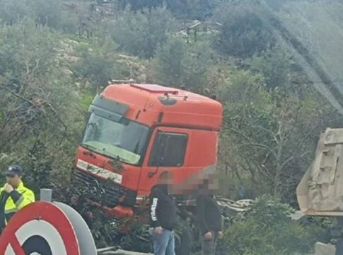 Κρήτη: Νταλίκα δίπλωσε στην εθνική