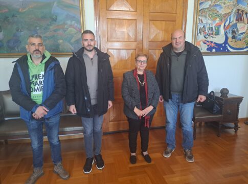 Mε την Αντιπεριφερειάρχη Ρεθύμνης συναντήθηκαν εκπρόσωποι των αστυνομικών του νομού