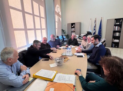 Οι επαφές του Δημάρχου Ηρακλείου Αλέξη Καλοκαιρινού με φορείς της πόλης συνεχίζονται