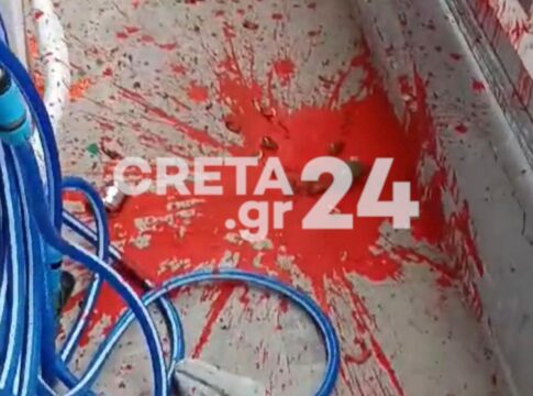 ΠΑΣΟΚ Ηρακλείου για την επίθεση στο γραφείο του Μ. Σενετάκη: Πράξη αλγεινή και καταδικαστέα