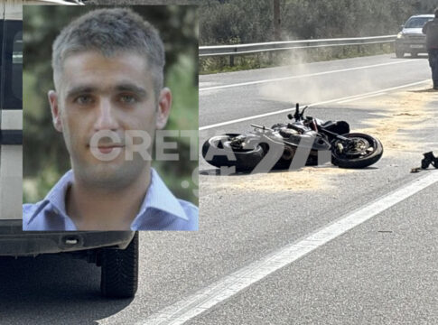 Πένθος στο τοπικό ποδόσφαιρο για τον 41χρονο Σπύρο που σκοτώθηκε στο τροχαίο στο Ηράκλειο