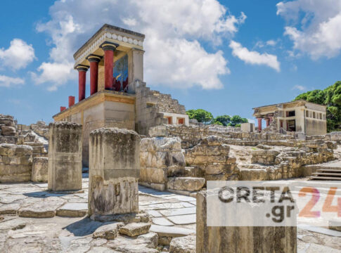 Ρεκόρ επισκεπτών το 2024 για την Κνωσό – Ξεπέρασαν το ένα εκατομμύριο