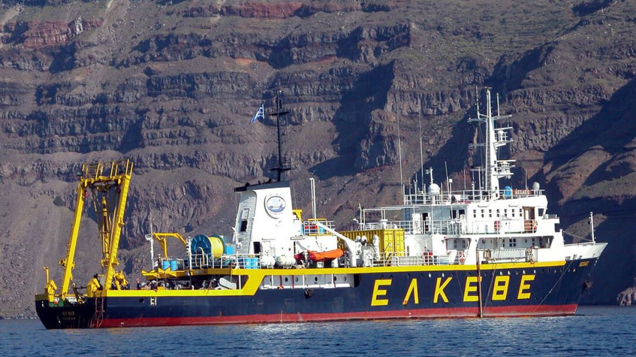 Σαντορίνη - Αμοργός: Αποστολή ωκεανογραφικού στην περιοχή