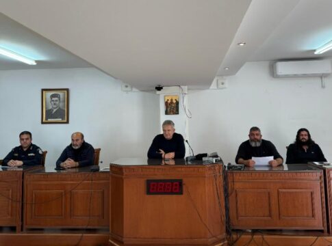 Σε επιφυλακή η Πολιτική Προστασία του Δήμου Φαιστού για την κακοκαιρία «Coral»