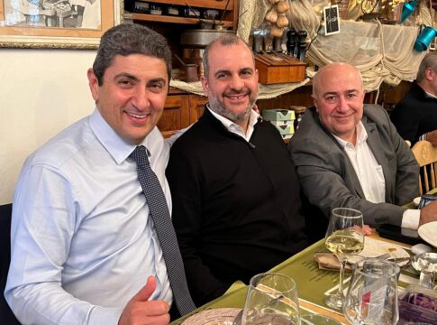 Στην κοπή της πίτας της Αναπτυξιακής Κρήτης ο Λευτέρης Αυγενάκης