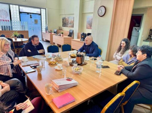 Στο Σύνδεσμο Μελών Γυναικείων Σωματείων ο Φραγκίσκος Παρασύρης