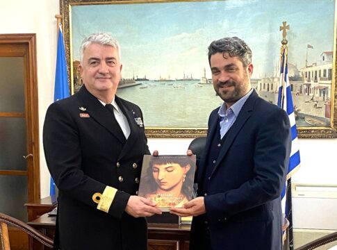 Στον Δήμαρχο Χανίων οι νέοι διοικητές του ΚΕΝΑΠ και του Πεδίου Βολής Κρήτης