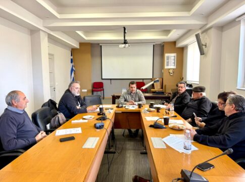 Συνάντηση Αντιπεριφερειάρχη Λασιθίου με εκπροσώπους των ΤΟΕΒ Δήμου Ιεράπετρας