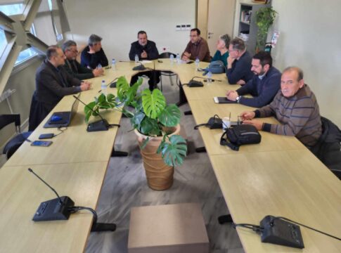 Συνάντηση αντιπροσωπείας του Κινήματος Δημοκρατίας με το Δήμαρχο Μινώα Πεδιάδος