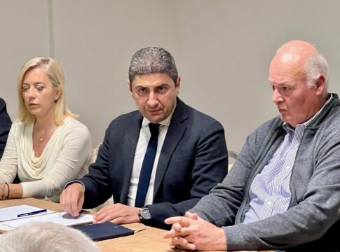 Συνάντηση Αυγενάκη με τον σύνδεσμο Επιχειρήσεων Βιομηχανικής Περιοχής Ηρακλείου