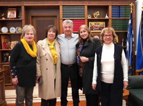 Συνάντηση Περιφερειάρχη Κρήτης με την διοίκηση του Δικτύου Παρέμβασης Γυναικών Κρήτης