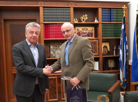 Συνάντηση του Περιφερειάρχη Κρήτης με τον Πρέσβη του Ισραήλ