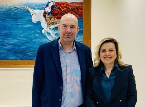 Τη Γεωργία Μηλάκη συνάντησε ο Νεκτάριος Καλαντζής στην Περιφέρεια Κρήτης