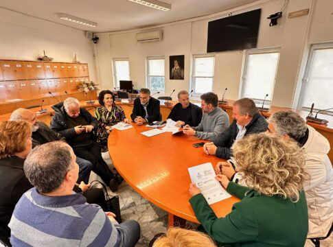 Τη σύμβαση για τη δημιουργία αρδευτικού δικτύου στην περιοχή Καντρί υπέγραψε ο Δήμαρχος Μαλεβιζίου