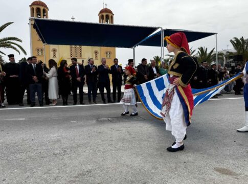 25η Μαρτίου: Τίμησε την εθνική επέτειο η Νέα Αλικαρνασσός (εικόνες)