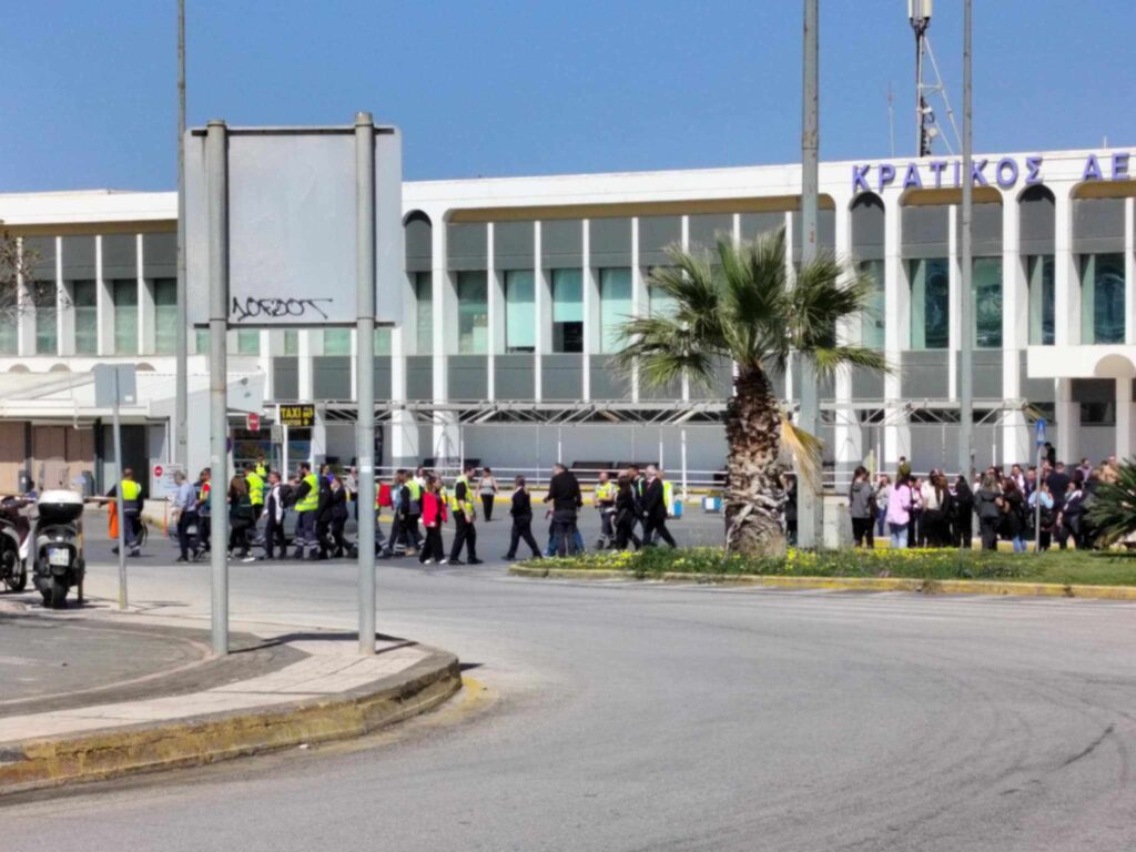 Αντιτρομοκρατική άσκηση “πολλαπλού πλήγματος” στο αεροδρόμιο Ηρακλείου