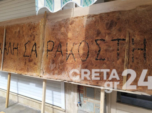 Έκλεψαν τις εντυπώσεις οι λαγάνες γίγας στα Χανιά