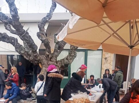 Εορτάστηκαν τα Κούλουμα στο Θραψανό- Υπαίθριο γλέντι στην Πλατεία του χωριού