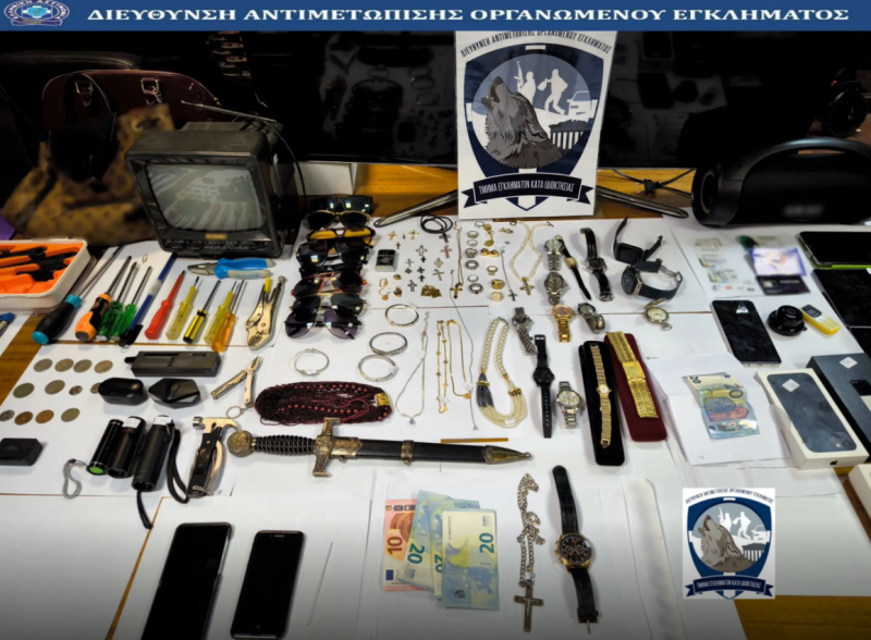 Εξαρθρώθηκε εγκληματική οργάνωση που έκανε διαρρήξεις στην Αττική